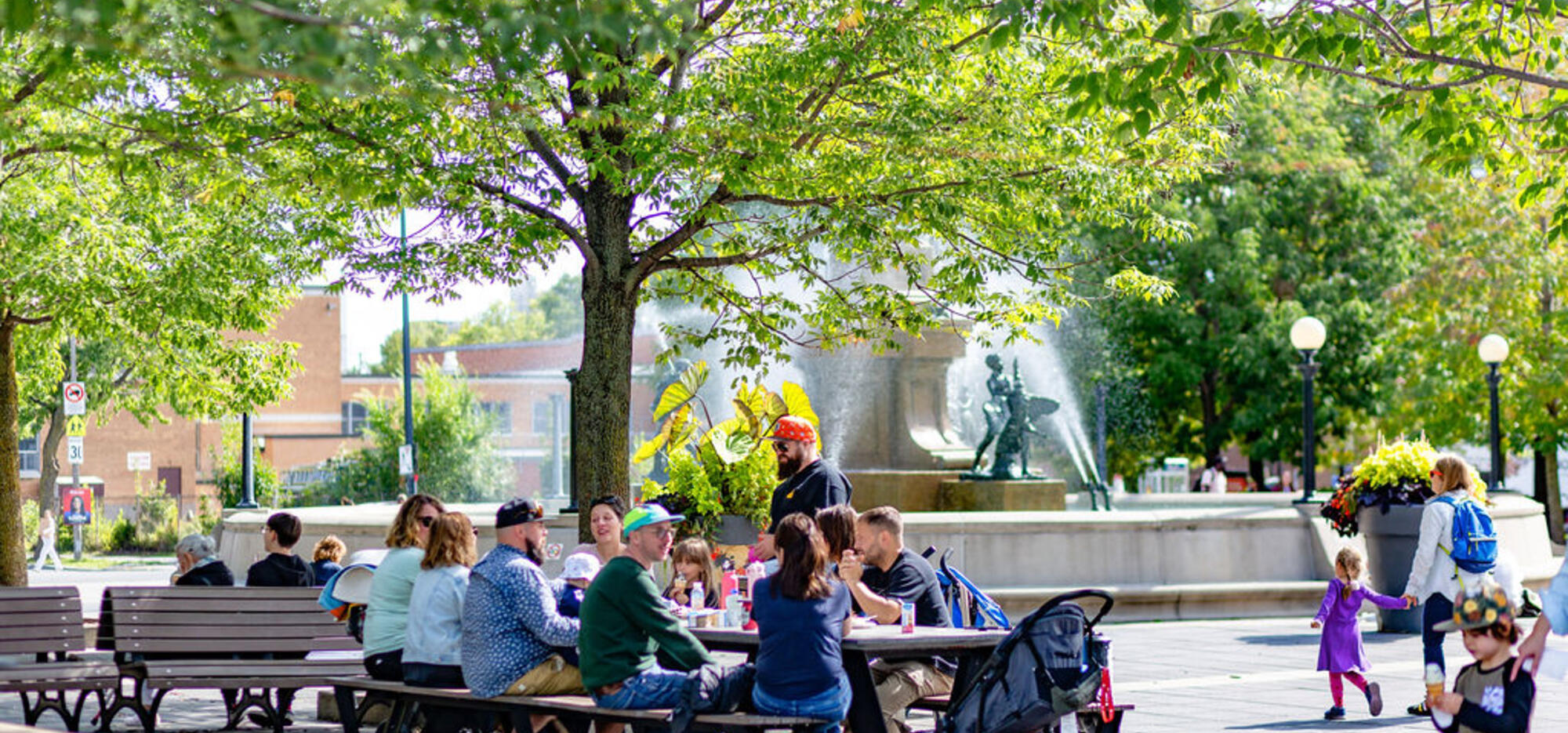 Zone extérieure Marché Maisonneuve